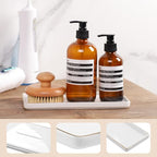 Gurygo 10" Bathroom Tray, Ceramic Vanity Trays - Image 5