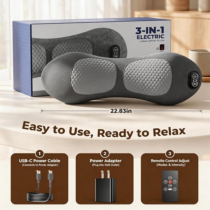 2026 Upgraded 3-in-1 Lumbar Support Pillow - Image 7