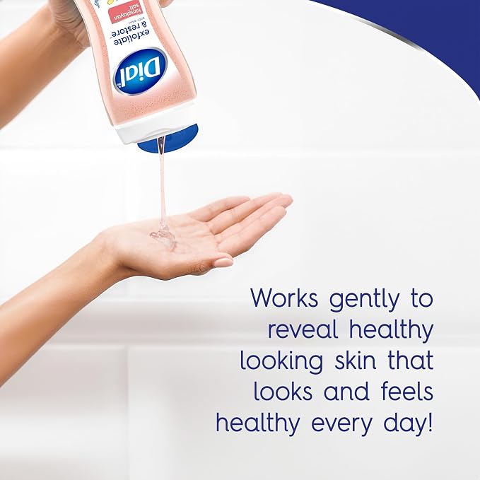 Dial Body Wash, Exfoliate & Restore Himalayan Salt, 16 Fl Oz, Hydraclean - Image 4