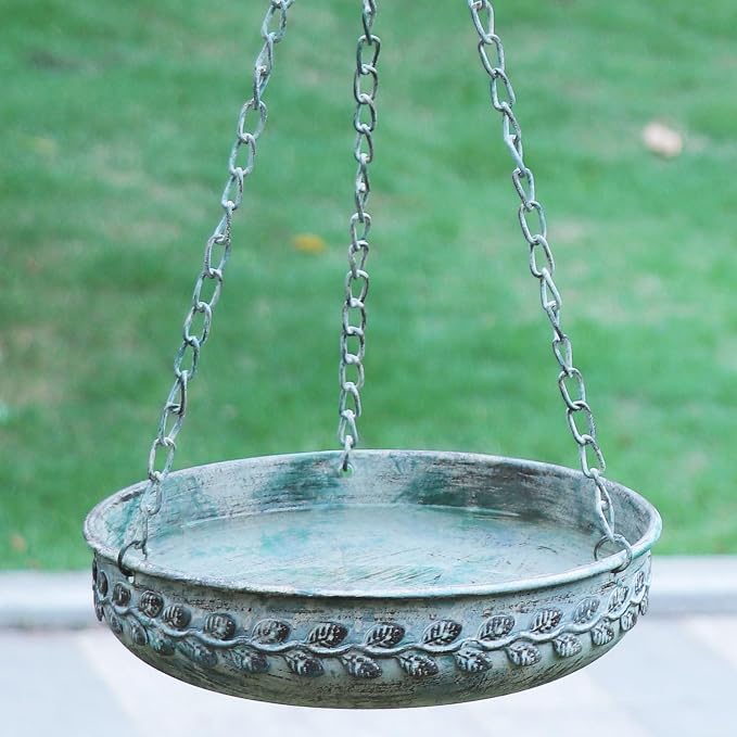 Hanging Bird Bath Hanging Bird Feeder - Image 6