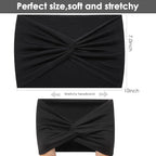 HAUHC Extra Wide Headbands for Women, Boho Headbands for Women's Hair - Image 4