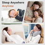 Sleep Mask for Side Sleeper Women Men, Eye Mask for Sleeping Light Blocking - Image 7