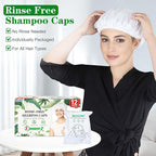 Shampoo Caps No Rinse, 12 Pack Waterless Shampoo Caps - Image 7