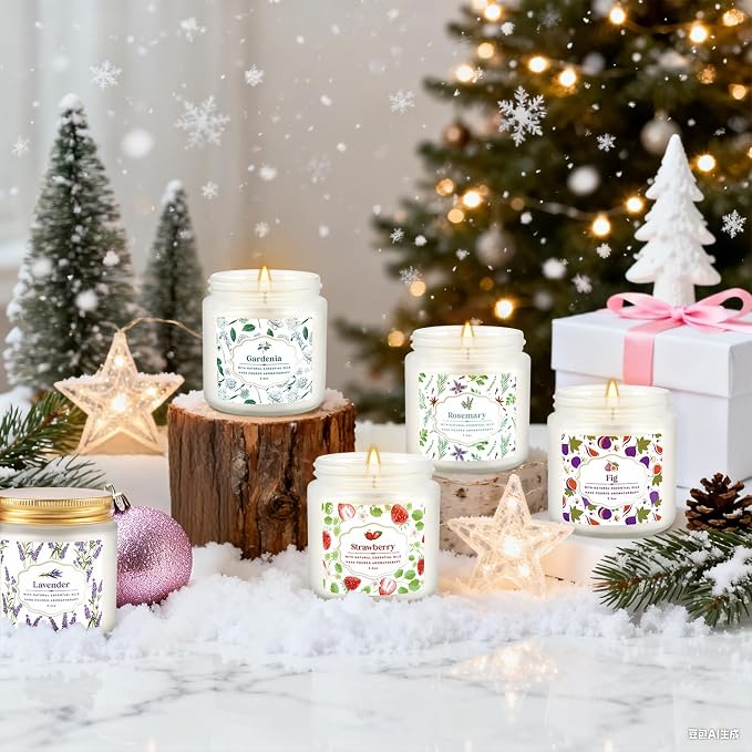 Scented Candle Set 24 Pack, Candle - Image 6