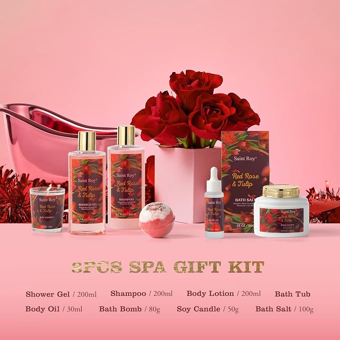 Mother's Day Gifts for Women, spa kit Gifts for Her Mother's Day Bath Spa Gift - Image 2