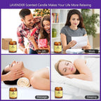 Aromatherapy Candles, Scented Candles, 7OZ Lavender Eucalyptus Candles Stress - Image 5