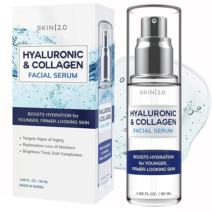 Skin 2.0 Hyaluronic Acid & Collagen Face Serum by Skin20