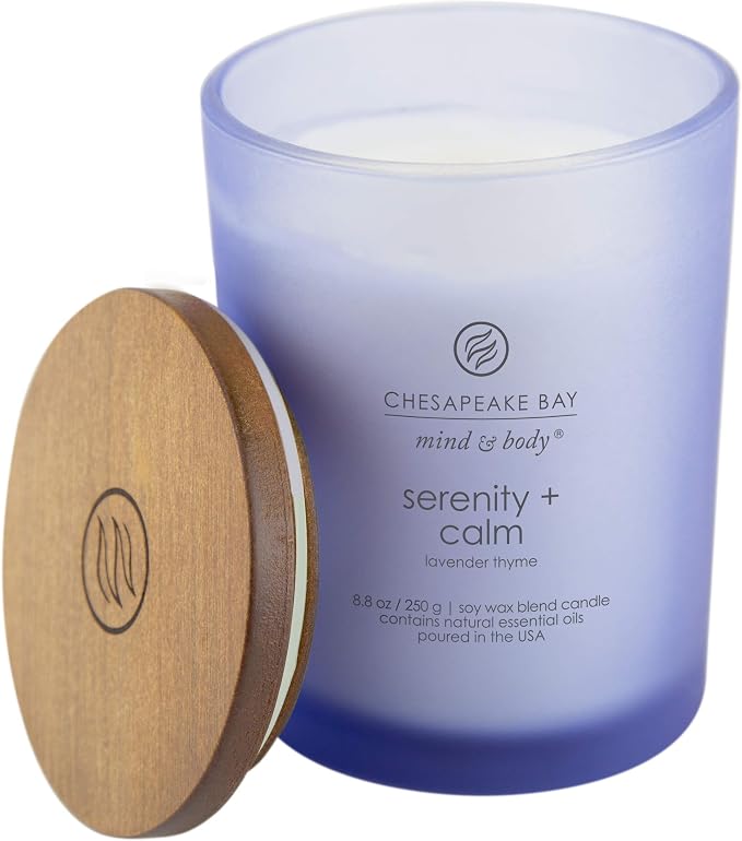 Chesapeake Bay Candle Scented Candles Serenity + Calm Medium Jar 2-Pack Perfect - Image 2