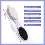 2-Pack 4 in 1 Pedicure Tool Callus Remover - Image 3