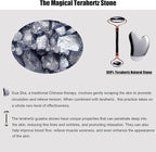Terahertz Gua Sha & Roller Facial Tools, Face Roller and Gua Sha Set, Guasha - Image 4