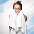 Infinitee Xclusives Luxury 100% Cotton Towel Set – 8 Piece Bathroom Towel Set – - Image 6