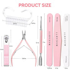 Makartt Nail File and Buffer Set, Manicure Care Kit - Image 6