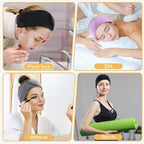 SINLAND Headband for Women Ultra Soft Adjustable Makeup Hair Band - Image 4