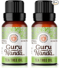 GuruNanda Tea Tree Essential Oil, 100% Pure, Natural and Undiluted Diffuser Oil by Gurunanda