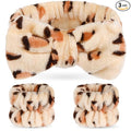 Hanaive 3 Pcs Spa Headband and Wristbands Set by Hanaive