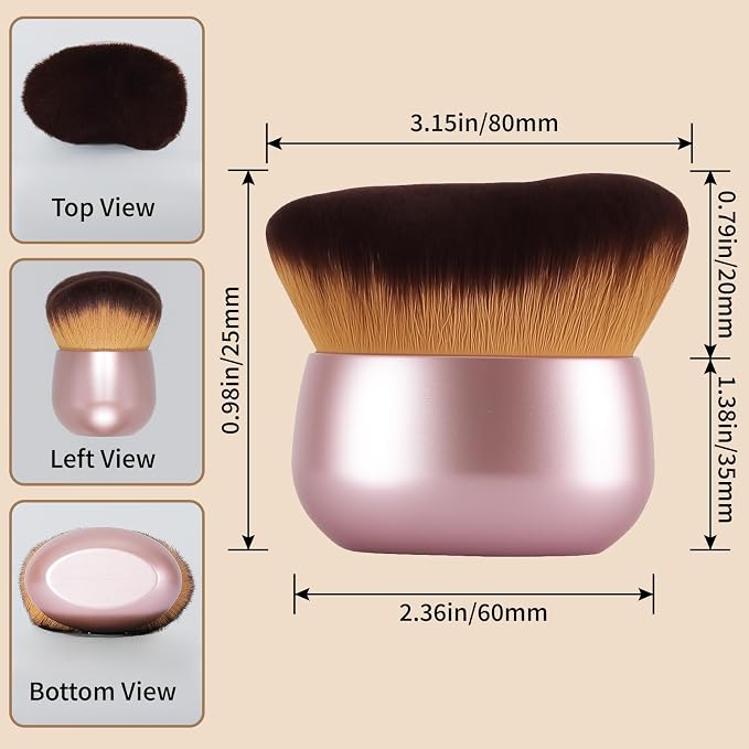 Extra Large Makeup Brush & Self Tanning Brush - Image 2