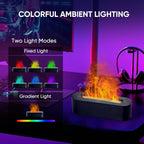 YALEDI Essential Oil Diffuser, Fireplace Flame Fire Oil Diffuser, 150ml - Image 3