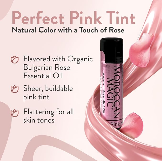 Moroccan Magic Perfect Pink Tinted Lip Balm | Made - Image 2