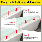 Bathtub Splash Guard for Tub Kids - 31IN Silicone Splash Guard - Image 7