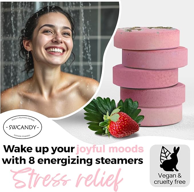 SWCANDY Shower Steamers Aromatherapy Birthday Gifts - Image 3