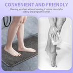 Yolife Shower Foot Scrubber Mat, Anti-Slip Bath Mat - Image 4