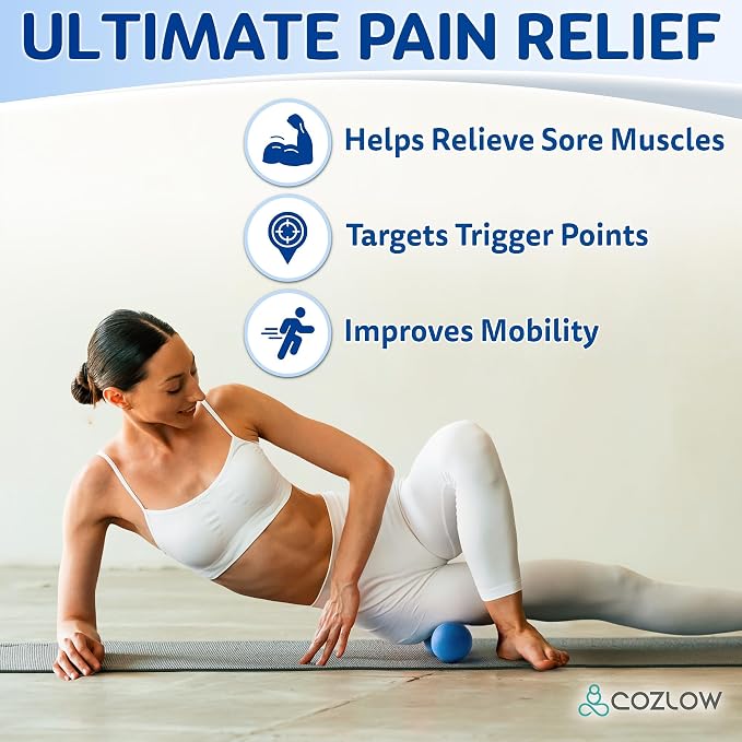 COZLOW Double Lacrosse Massage Ball - Image 2