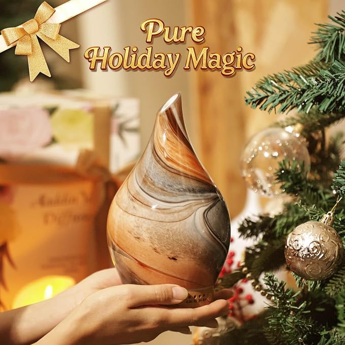 Porseme 150ml Glass Essential Oil Diffuser Aromatherapy Ultrasonic Cool Mist - Image 6