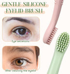 Mifoci 3 Pcs Eyelid Brush with Soft Silicone - Image 4