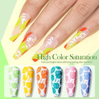 Born Pretty Nail Art Stamping Polish Holographic Chameleon Effect Fingernail - Image 3