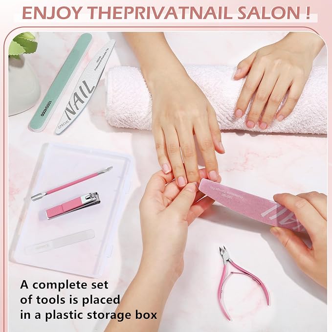 Nail Care Kit, Nail Files and Nail Buffer, Manicure Kit - Image 9