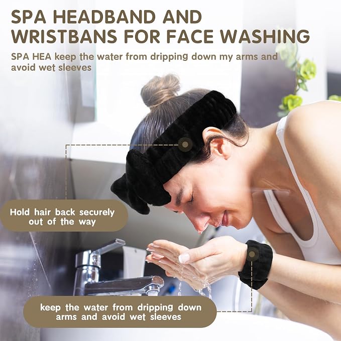 WSYUB Spa Headband and Wristbands - Image 2