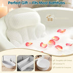 Bath Pillows for Tub – 4D Air Mesh Bathtub Pillow - Image 7