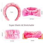 VELSCRUN Spa Headband, Makeup Face Wash Skincare Headbands, Stuff - Image 6