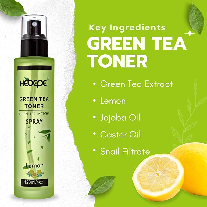 Green Tea Matcha Facial Toner Mist - Image 2