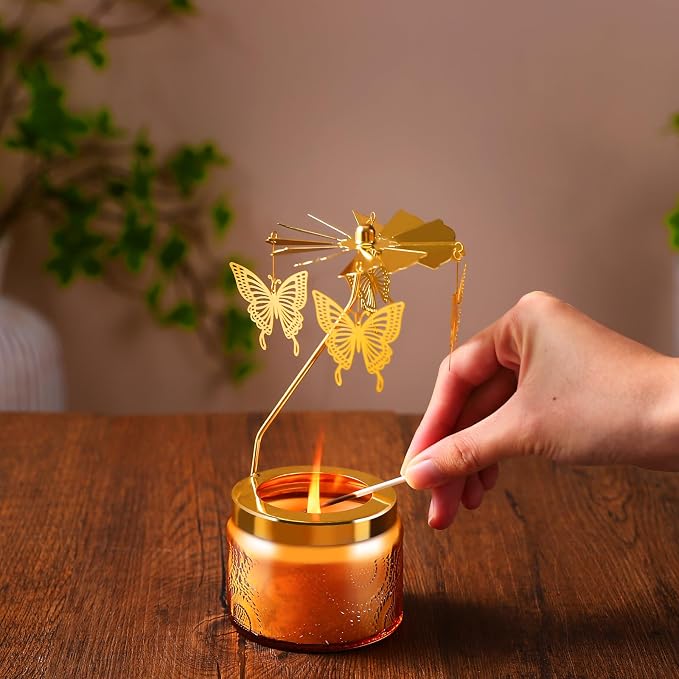 Rotatable Candle, Valentine's Day Gift - Image 3