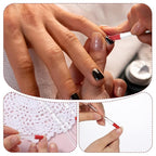 4 Pcs Rubber Tipped Cuticle Pusher, Dual-Ended Tipped Nail Art Tool, Nails - Image 4