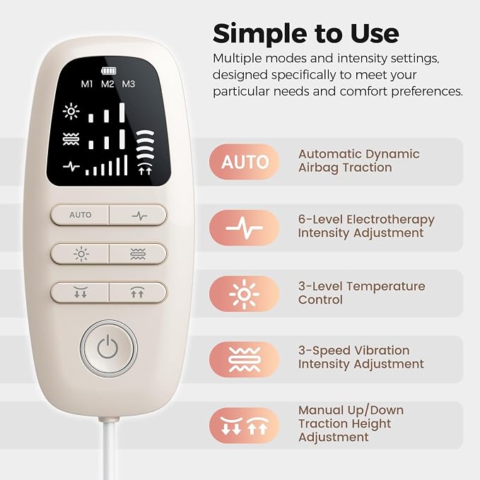 Lower Back Massager with Heat, Back Stretcher - Image 7