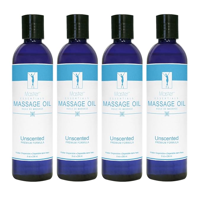 Master Massage Unscented Organic Massage Oil by MasterMassage