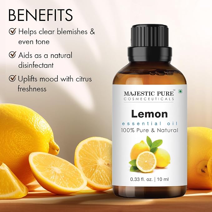 Majestic Pure Lemon Essential Oil - Image 3