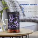 EQUSUPRO Essential Oil Diffuser 150ml Black Metal Aromatherapy Oil Diffuser - Image 4