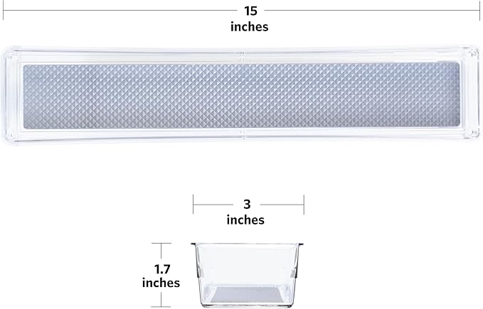 Glad Drawer Organizer Bin, 15x3 - Image 2