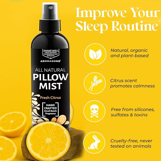 Aromasong Fresh Citrus Pillow Spray - Image 2