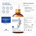 HIQILI Rosemary Essential Oil, Add to Shampoo & Conditioner, 100% Pure & Natural - Image 9