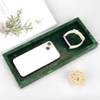 Marble Bathroom Vanity Tray, Luxury Natural Stone Small Decorative Tray - Image 8