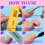 FANDAMEI Nail Buffer Block, Nail Block Buffer, Nail Buffing Block, Buffer Nail - Image 6
