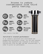 AQUAYOUTH 2.0 Carbon Shower Head Filter System | Removes Chlorine, Heavy Metals - Image 3