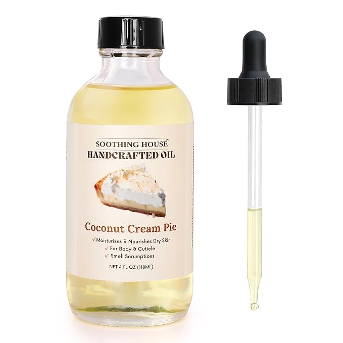Coconut Creme Pie Body Oil by SoothingHouse