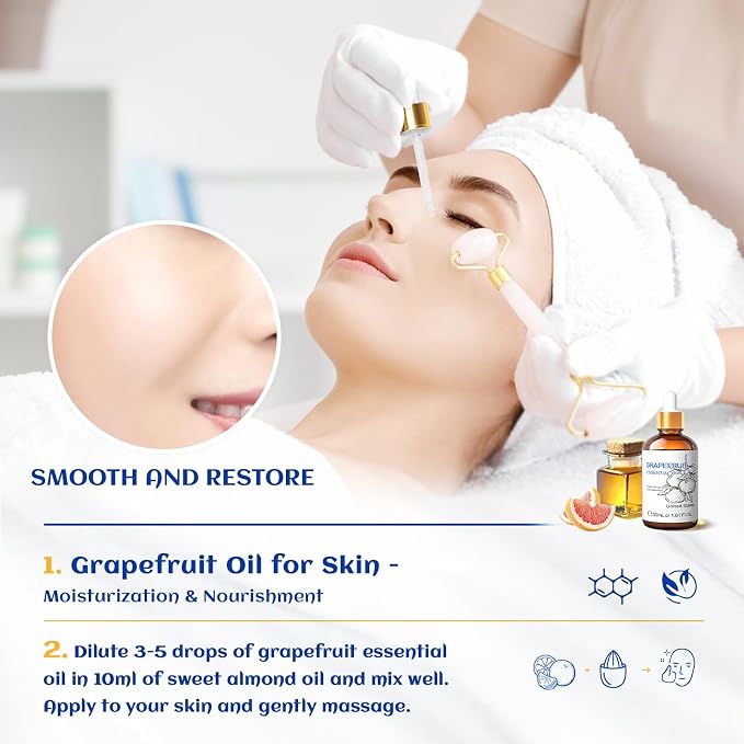 HIQILI 30 ml Grapefruit Essential Oil, - Image 3