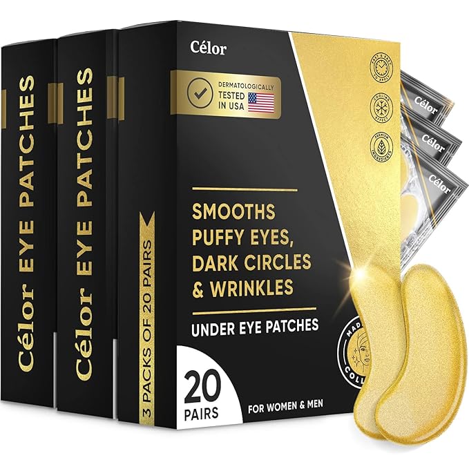 Celor Under Eye Patches for Puffy Eyes and Dark Circles by C%C3%89LOR
