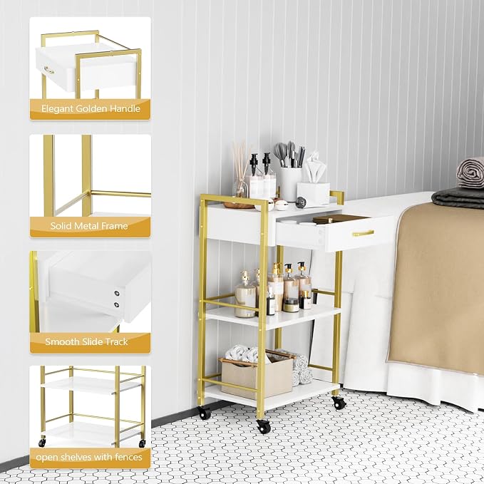 OmySalon Salon Trolley Cart - Image 3